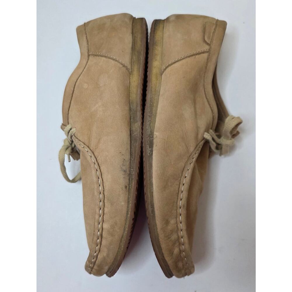 Clarks Men Wallabee Tan Suede Lace-up Shoe - Size 13 - Picture 6 of 8